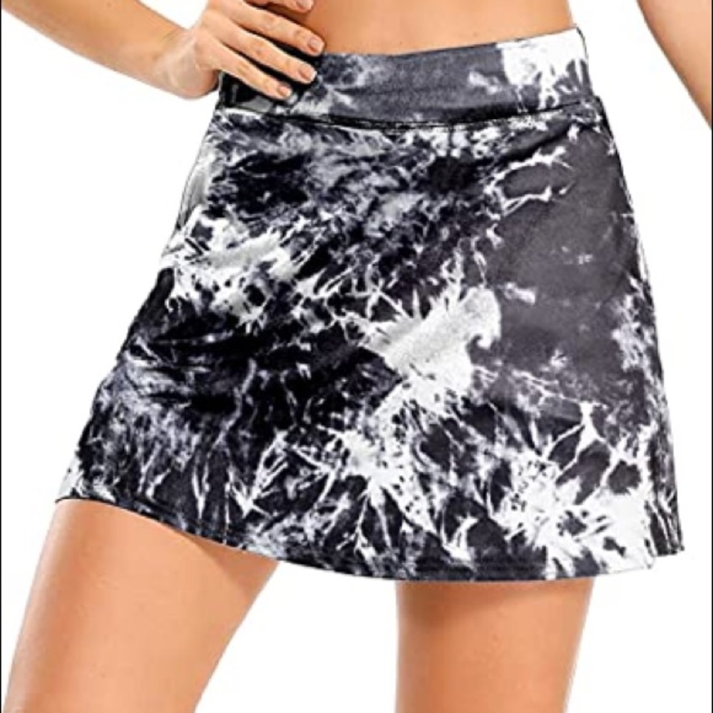 Tennis Tie Dye Skort